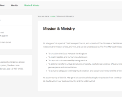 Mission & Ministry